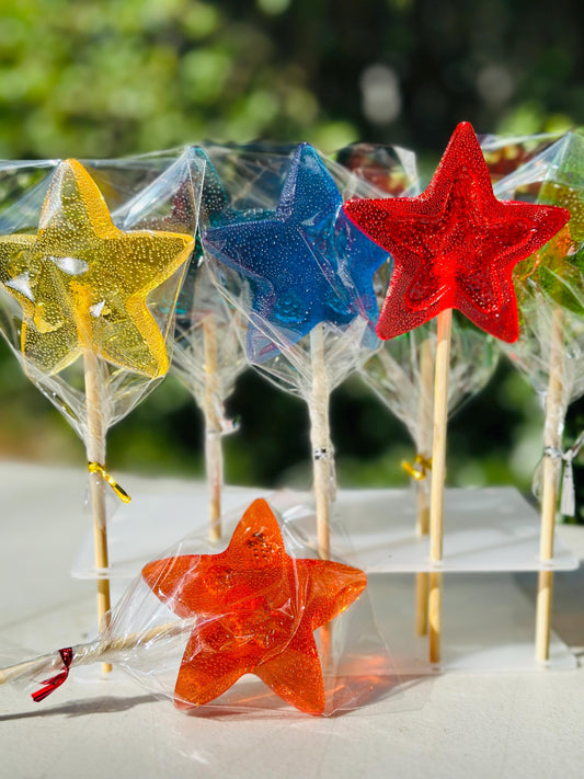 20Handemade lollipop candy. State star shape candy. Bachelorette Party. Baby shower gifts. Weding favours. Birthday party gifts. Star candy