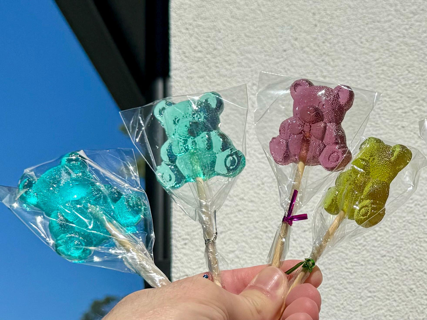 35 Teddy bear handmade lollipops candy. Bachelorette Party. Baby shower gifts. Wedding favours. Birthday party gifts. Bear lollipops. Bears